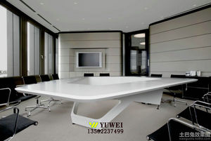 室內裝飾玻璃鋼制品會議桌